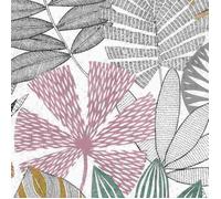 Papier peint intissé 868258 papier peint Botanical jungle 53 x 1005 cm Rasch Symphony noir marron