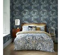 Papier peint intissé Ancanthus imprimé feuillage bleu L.1000 x l.52cm William Morris