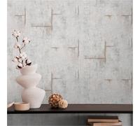 Papier peint intissé Béton gris 790852 Industrial CosmoLiving by Cosmopolitan