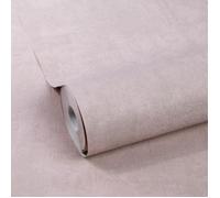 Papier peint intissé Béton Mat 1005 x 52cm Rose