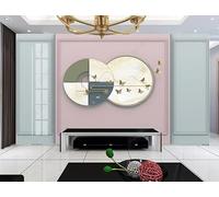 Papier Peint Intissé coffret Lumière Luxe Papillon poster Geant Mural Pour Salon Chambre Chambre Restaurant Décoration Murale 150Cm(W)*105Cm(H)