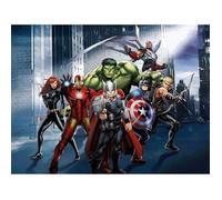 Papier peint intissé - Disney - Avengers au combat - 360 cm x 270 cm - Multicolor - Motif enfant
