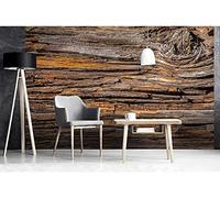 Papier peint intissé ÉCORCE D'ARBRE 375 cm x 250 cm | Tapisserie Murale XXL Poster Décoration - Salon Appartement - Photo d'art Tableaux Muraux | QUALITÉ SUPÉRIEURE - MADE IN EU - Y compris adhésif