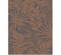 Papier peint intissé Fenne 1005 x 52cm Rouille, Marron foncé