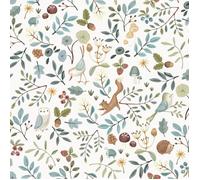 Papier peint intissé Forest Wonders 1005 x 52cm Vert marron blanc