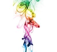 Papier peint intissé FUMÉE CHAUDE 150 cm x 250 cm | Tapisserie Murale XXL Poster Décoration - Salon Appartement - Photo d'art Tableaux Muraux | QUALITÉ SUPÉRIEURE - MADE IN EU - Y compris adhésif