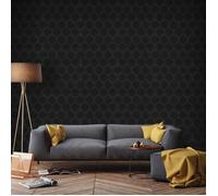 Papier peint intissé Hexagone Alvéoles 1000 x 53cm