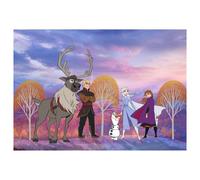 Papier Peint Intissé La Reine des Neiges Disney Forêt d'automne 400 cm x 280 cm