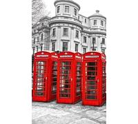 Papier peint intissé LONDRES 150 cm x 250 cm | Tapisserie Murale XXL Poster Décoration - Salon Appartement - Photo d'art Tableaux Muraux | QUALITÉ SUPÉRIEURE - MADE IN EU - Y compris adhésif