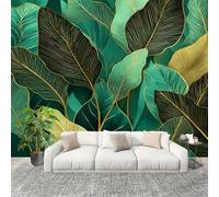 Papier Peint Intissé Mural Photo 200x140 cm ThèMe VéGéTal de Luxe Panoramique Poster Fresque Murale Maison Bureau Restaurant Vert Intérieure Décoration Murale Papier Peint