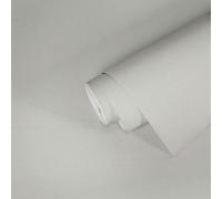 Papier Peint Intissé Neutre Unicolore Clair et Lisse - Blanc