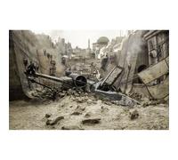 KOMAR Papier Peint intissé panoramique X-Wing chasseur stellaire écrasé - Star Wars 400X250CM Multicolors G