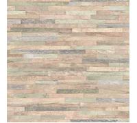 Papier peint intissé - Rasch - Factory III - Beige - 53 x 1005 cm - Imitation pierre et brique
