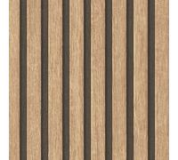 AS Creation Bois Lattes Papier Peint 3D Effet Texturé Vinyle Naturel 39109-1