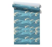 Papier Peint Intisse, Retro, Impermeable, Salle de Bain, Placard, Tiroir