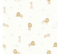 Papier peint intissé - Safari Leo - 52 cm x 10 m