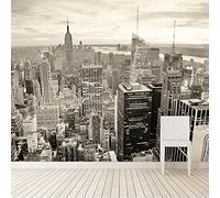 Papier Peint Intissé Ville Peinture Murale 3D Tapisserie Photo Poster Tableaux Muraux Salon Chambre Bureau Couloir Mural Décoration 150cm×105cm(LxH)