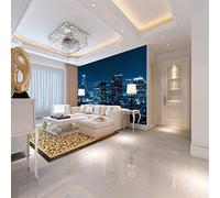 Papier Peint Intissé Ville Peinture Murale 3D Tapisserie Photo Poster Tableaux Muraux Salon Chambre Bureau Couloir Mural Décoration 150cm×105cm(LxH)