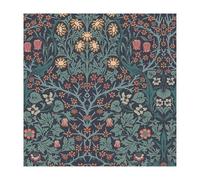 Papier peint intissé William Morris Blackthorn Navy 1005 x 52cm Bleu | Revêtement Mural, Tapisserie | Ambiance Facile à poser et à enlever