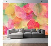 Papier peint intisséVif et coloré, veinéTapisserie papier peint pour différentes pièces200 x 140 cm Papier peint Coloré et chaleureux