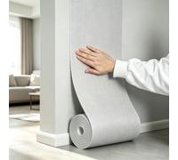 Papier Peint Isolant Pour Murs Intérieurs Autocollant 5mm Xpe | Isolant Thermique Antihumidité Antimoisissure Imperméable pour la Protection et la Décoration des Murs(Gray,5000X50X0.5CM)