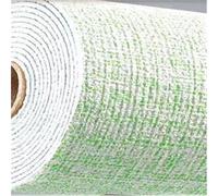 Papier Peint Isolant Thermique Autocollant 3D Self-Adhesive Linen Waterproof Insulation Wallpaper Roughcast Room Wall Decoration Bedroom TV Background Sticker pour le Salon(White-green,50cmX2.8m)