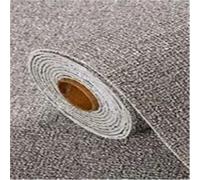 Papier peint isolant thermique Stickers muraux en mousse 3D auto-adhésifs PVC, couleur unie, épais, imperméables, effet lin, for la décoration intérieure pour Maison(Linen Beige grey,1000cmx50cm)