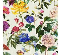 Papier Peint Jette Flowers AS Creation Blanc / Multi AS373361 Jardin Floral