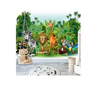 Papier peint - Jungle Animals - 400x280 (56784)
