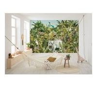 Papier Peint - Jungle Expedition 400x280cm - Intissé, Vert G