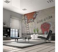 Papier peint La main invisible de la révolution-Taille L 350 x H 270 cm Imprimé