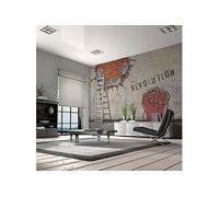 Papier peint La main invisible de la révolution-Taille L 350 x H 270 cm Imprimé