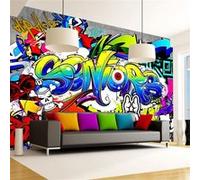 Papier peint Language of a City-Taille L 100 x H 70 cm Imprimé G