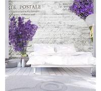 Papier peint Lavender postcard-Taille L 300 x H 210 cm