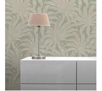 Papier Peint Lenni Fleurs M1-No.10999 Intissé Vert Or Tadessi 10.05 m x 0.53 m