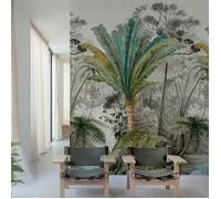 Papier peint l'île au palmier