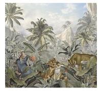 Papier Peint - Lion King Hills 300x280cm - Intissé, Multicolors G