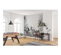 Papier Peint - Lion King Monochrome 300x280cm - Intissé, Multicolors G