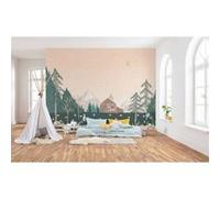 Papier Peint - Little Farm 400x280cm - Intissé, Multicolors G
