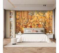 Papier Peint Londres 3D Panoramique intissé Murale Rétro Papier Peint xxl Fresque Murale Moderne pour Salon Chambre, Peinture Murale Décorative 366x254cm yf 1102