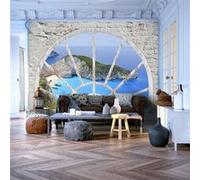 Papier peint Look At The Island Of Dreams-Taille L 350 x H 245 cm Imprimé