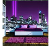 Papier peint Luminous manhattan-Taille L 200 x H 140 cm Imprimé G