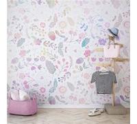 Papier Peint - Magical Autumn 300x280cm - Intissé, Blanc G