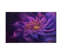 Papier Peint Mandala En Or Violet Tapisserie Murales Papier Peint Panoramique Sans Colle Tissu de Soie Amovible et Facile à Poser Papiers Peints Salon Chambre Adulte Enfant 274x254cm