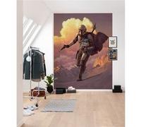 Papier Peint - Mandalorian Escape 200x280cm - Intissé, Multicolors G