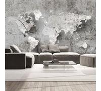 Papier peint Map and letter-Taille L 400 x H 280 cm Imprimé G