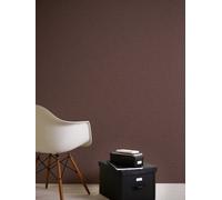 Papier Peint Marbré En Aspect Textile, Structuré - MARRON