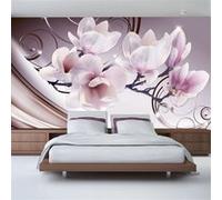 Papier peint Meet the Magnolias-Taille L 150 x H 105 cm Imprimé G