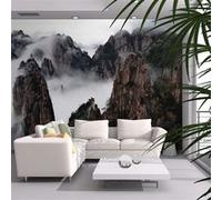 Papier peint Mer de nuages, Monts Huang Shan, Chine-Taille L 400 x H 309 cm