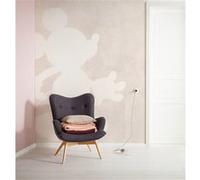 Papier Peint - Mickey Contour 200x280cm - Intissé, Rose G